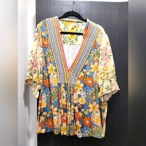 Anthropology Top XXL